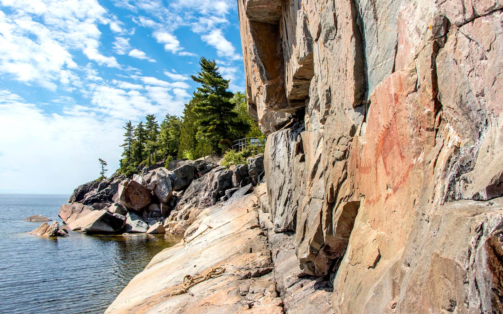 Agawa Rock Pictographs