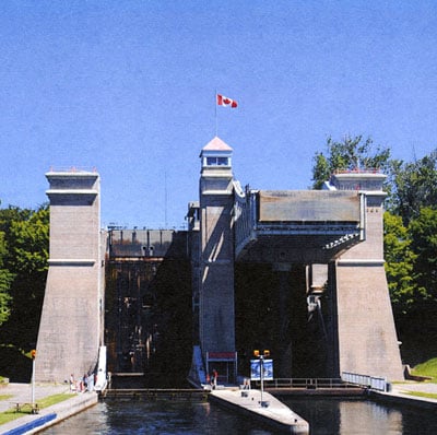 Peterborough Lift Lock National Historic Site of Canada