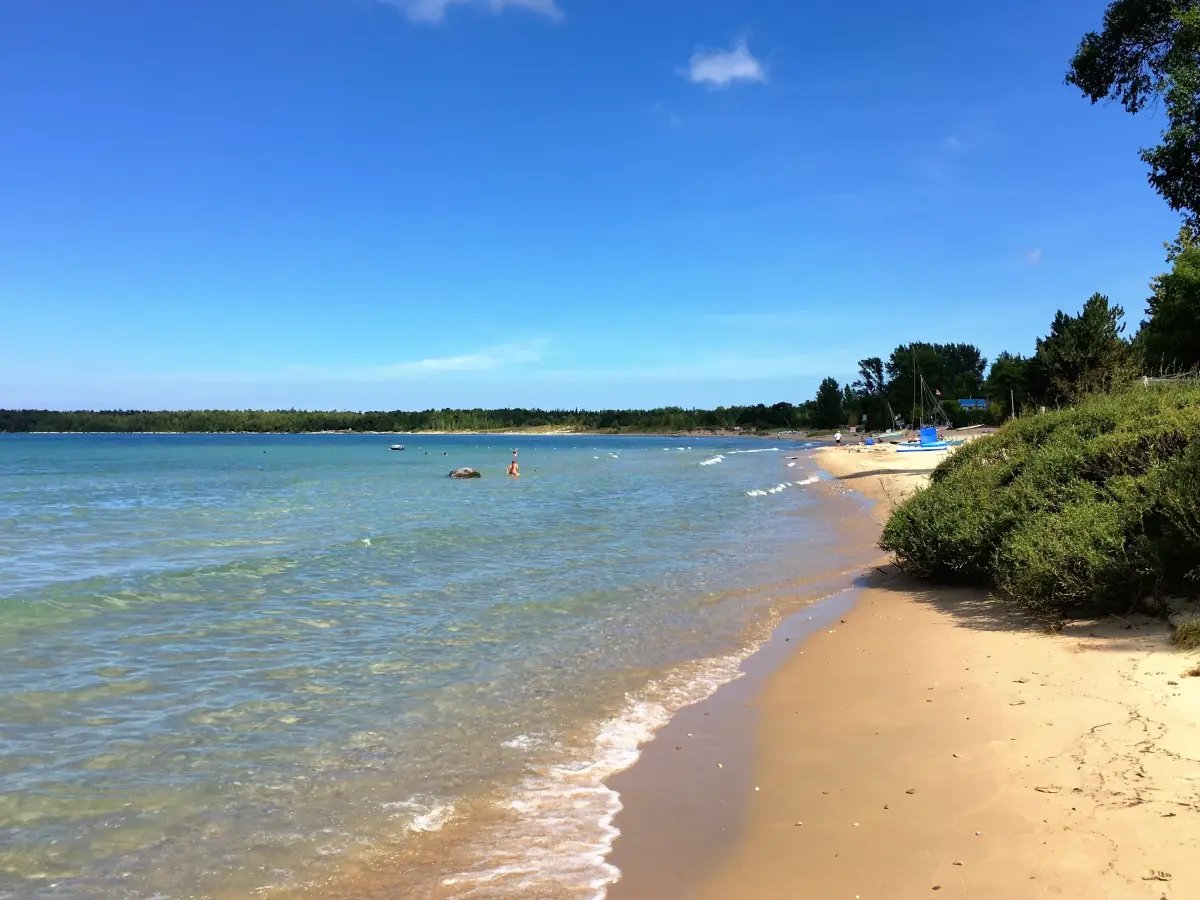 Inverhuron Provincial Park Beach