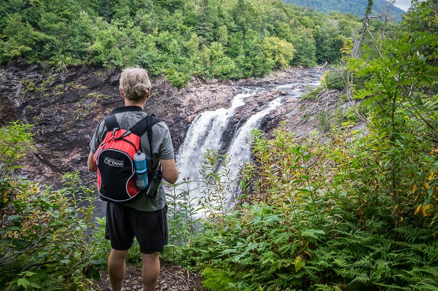 Agawa Falls via Towab Trail
