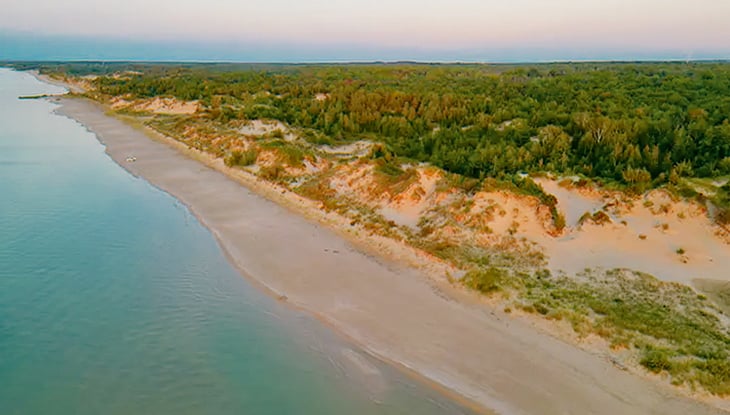Ipperwash Beach