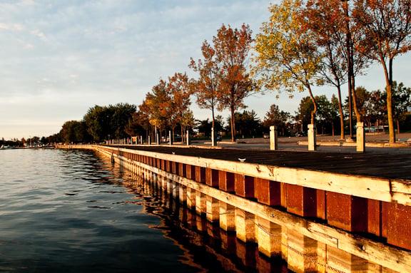 Couchiching Beach Park Historic Promenade