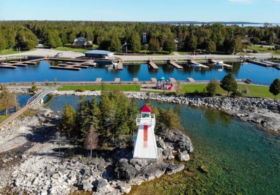 Manitoulin South Baymouth Range Lighthouse