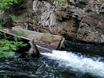 Hawk Lake Log Chute Trail