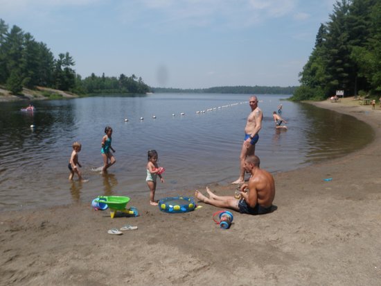 Grundy Lake Provincial Park Beach