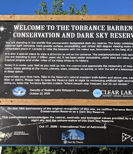 Torrance Barrens Dark-Sky Preserve