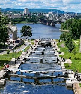 Rideau Canal, Locks 1 – 8