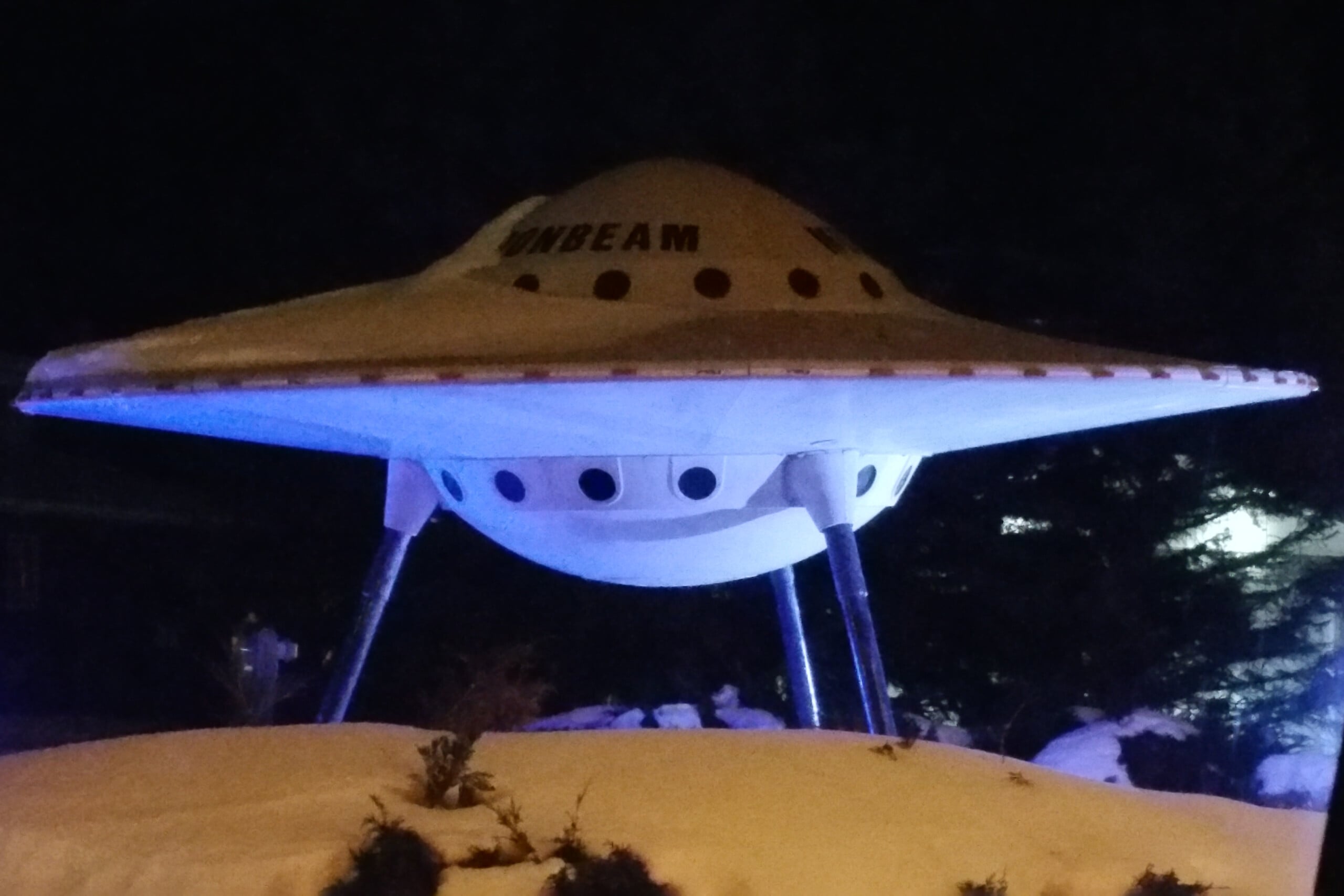 Moonbeam UFO Monument
