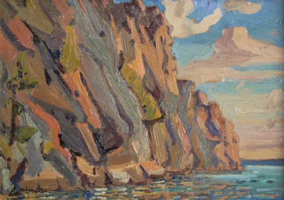 arthur-lismer_bon-echo_1925_oil-on-panel_9x12_recto