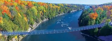 Ferris Provincial Park Ranney Gorge Suspension Bridge